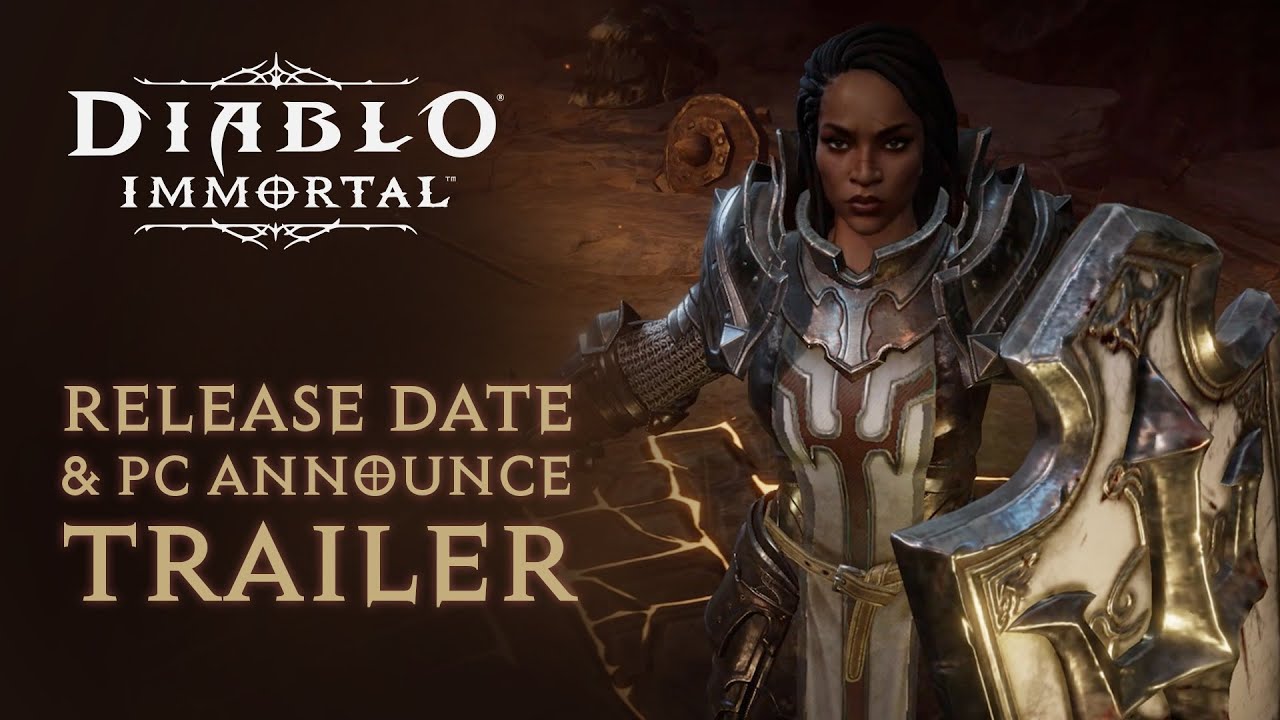 Diablo Immortal | Release Date & PC Announce Trailer